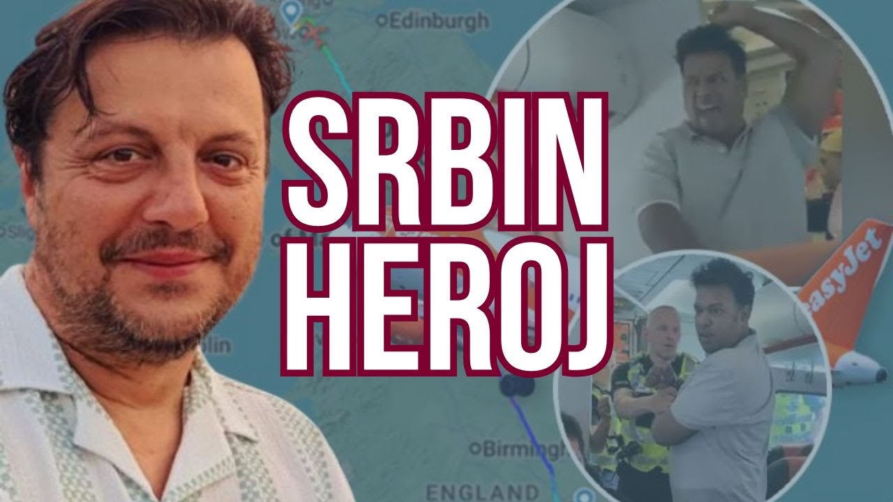 SRBIN SPASAO AVION OD TERORISTE! Zoran Nasteski oborio manijaka koji je pretio bombom