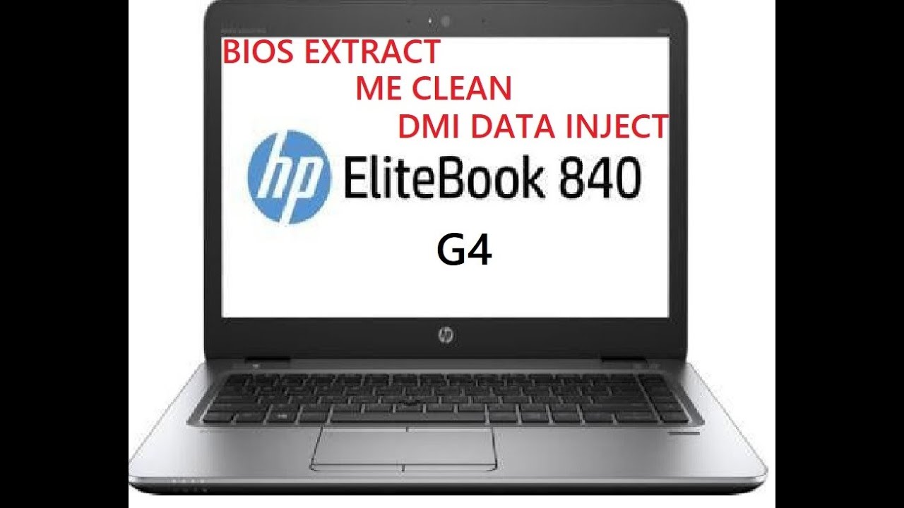 HP 840 G4 BIOS & DMI DATA INJECT LBE++