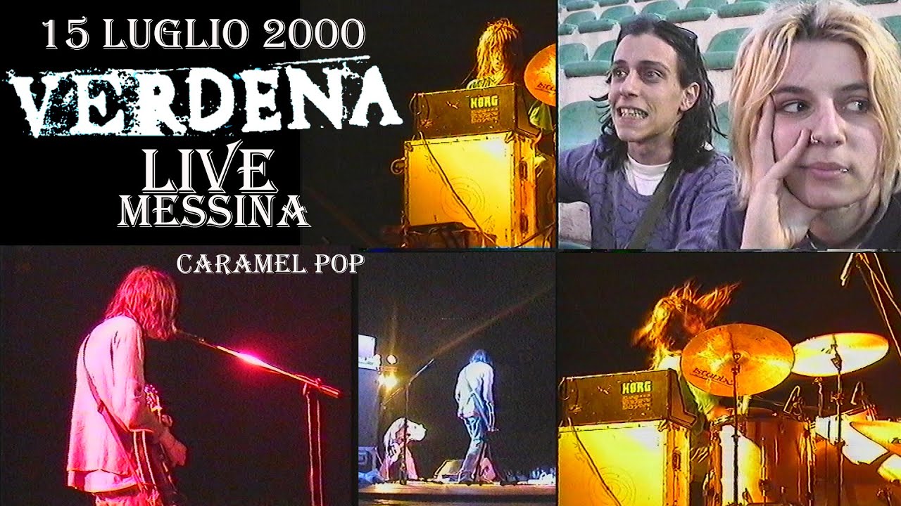 Verdena - Caramel pop - Live in Messina   15/07/2000