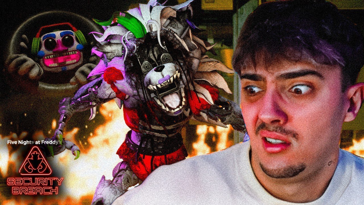 ME PERSIGUE un DJ GIGANTE y DERROTO a ROXY | FNAF Security Breach #6 – Agustin51