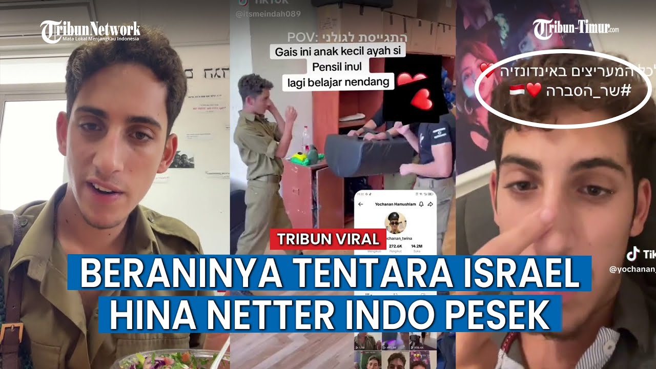 Tentara Israel Berani Bully Balik Netizen Indonesia, Singgung Fisik