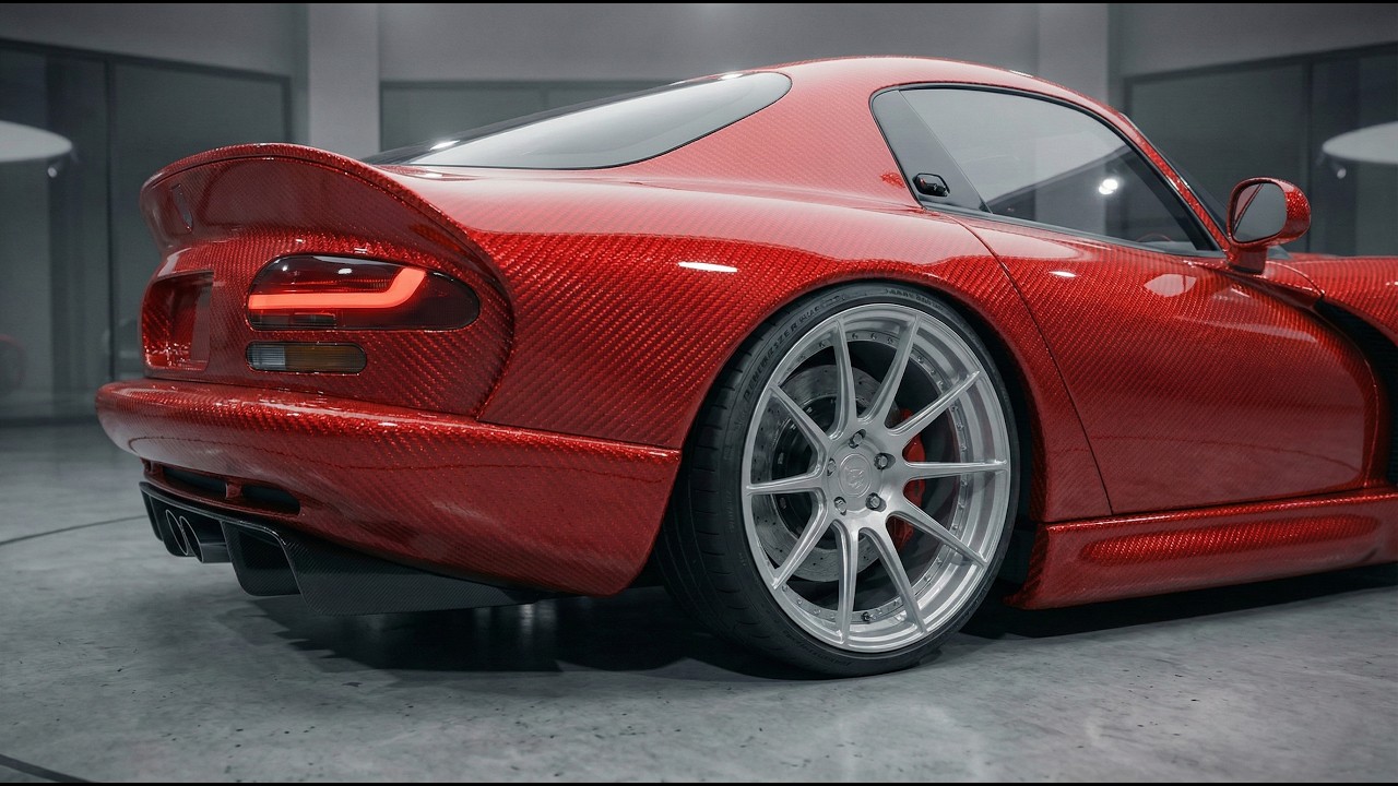 The Red Carbon Viper: GTS Restomod | Digital Concept