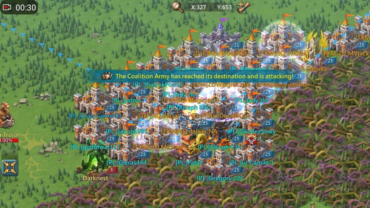 LordsMobile✰PL.✰K:104☞500M MIGHT PLAYER ZEROED :P☜