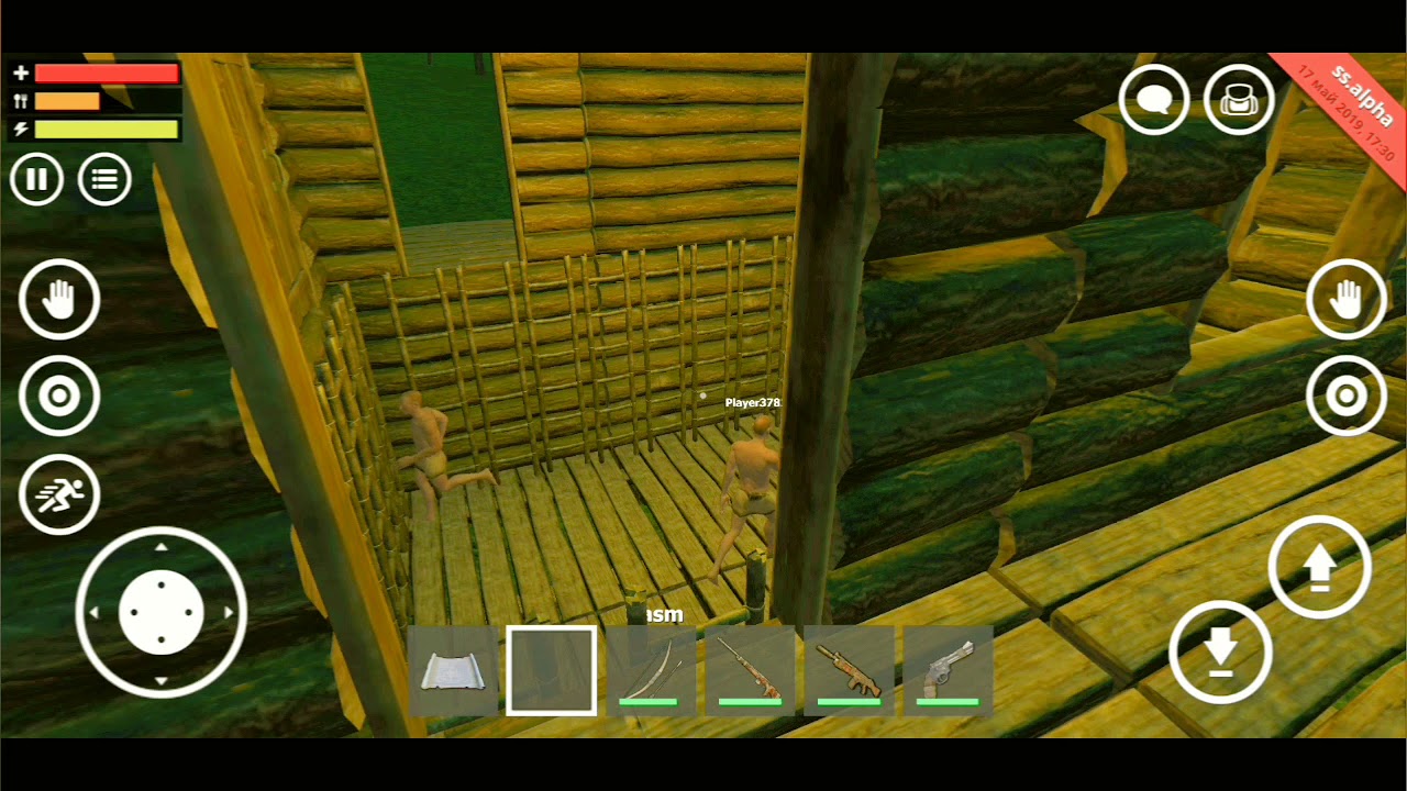 1st Ever Trap Base in survival simulator mobile- online multiplayer