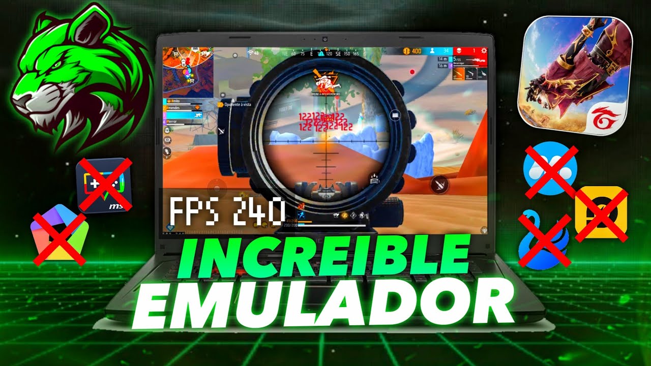 UFF! 😱 ENCONTR&Eacute; EL MEJOR EMULADOR ANDROID Para PC 2026 🔥 C&oacute;mo DESCARGAR Free Fire para PC y LAPTOP