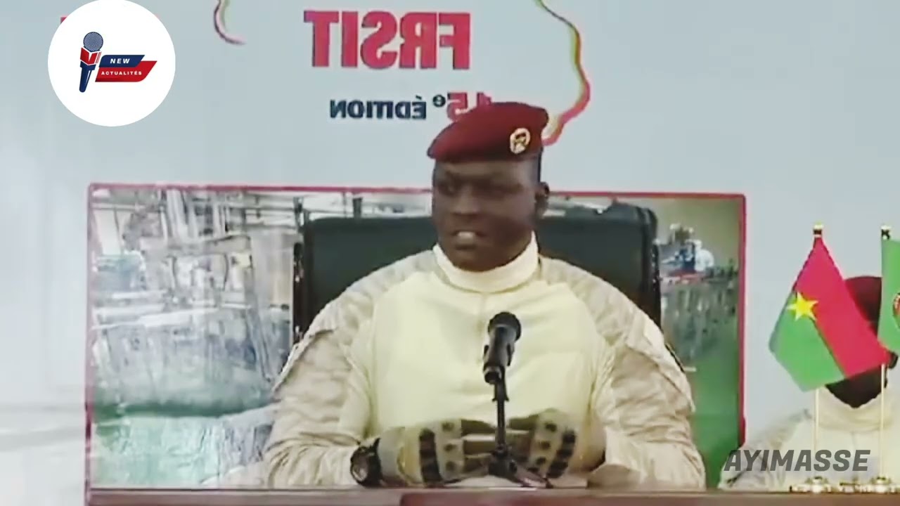 Le capitaine IBRAHIM TRAORÉ parle sans langue de bois à la jeunesse 