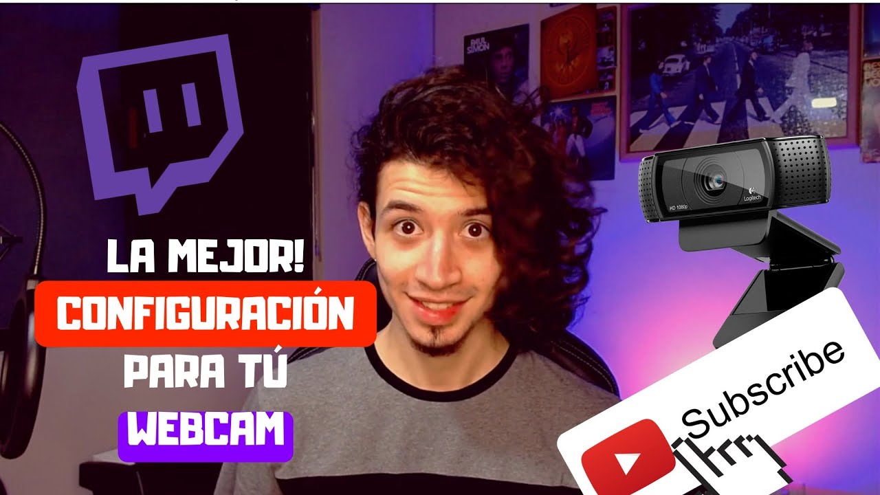 Cómo MEJORAR la CÁLIDAD de tu Webcam Logitech! | C920 y más | LA MEJOR CONFIGURACIÓN para tu STREAM.