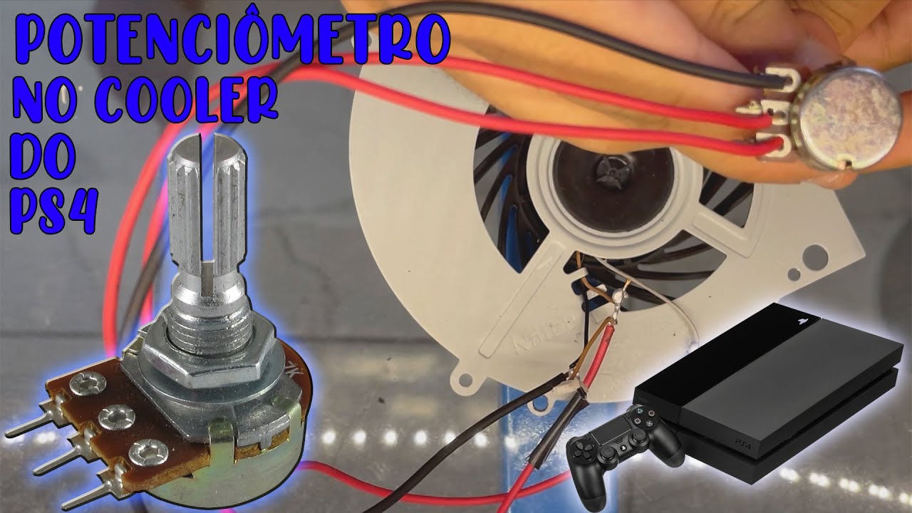 Acelerando Cooler Do PS4