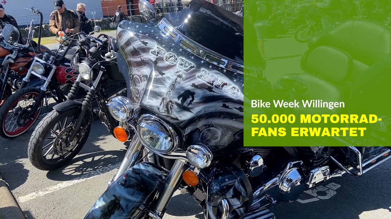 50.000 Motorrad-Fans zur Bike Week in Willingen erwartet
