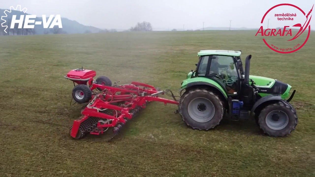 Luční válce HE-VA GrassRoller 6,3 m 03-2020