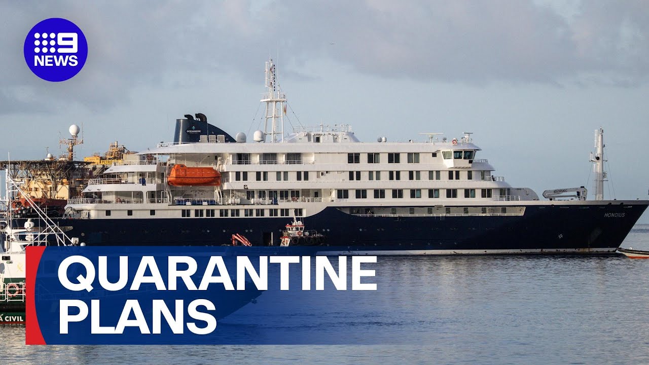 Plans for virus ship repatriations revealed | 9 News Australia