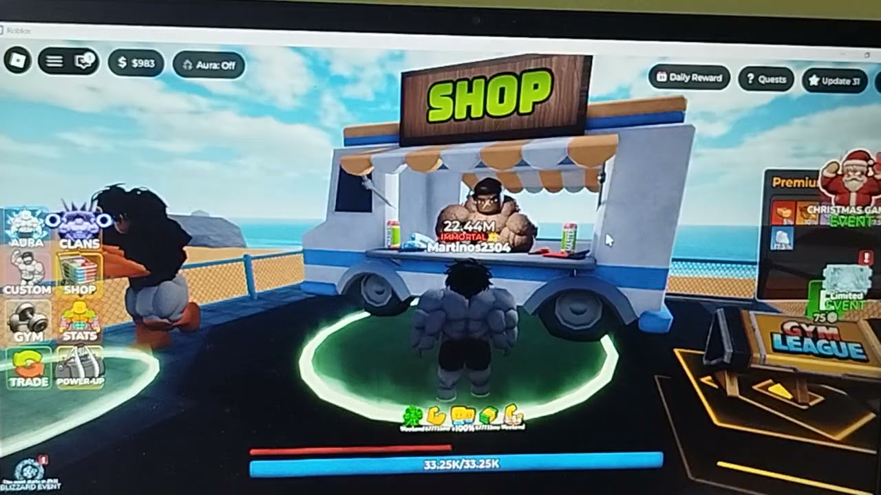 Posiluji co nejvíc abych byl  nejsilnější v Robloxu.  Marťas  top videa
