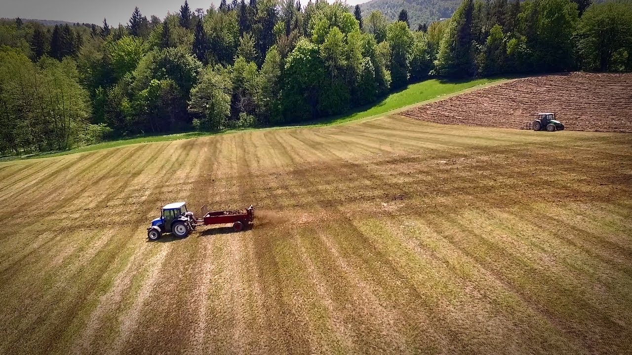 Slurry and Manure Spreading | Field Fertilizing on a Small Dairy Farm