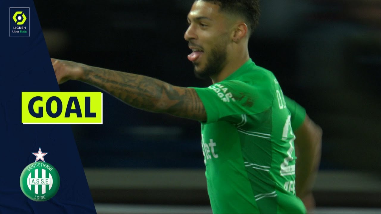 Goal Denis BOUANGA (16' - ASSE) PARIS SAINT-GERMAIN - AS SAINT-ÉTIENNE (3-1) 21/22