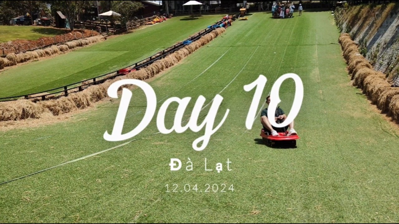🇻🇳 Muine ➝ Da Lat | Day 10 – Road Trip, Clay Tunnel, Crazy House & Night Market!