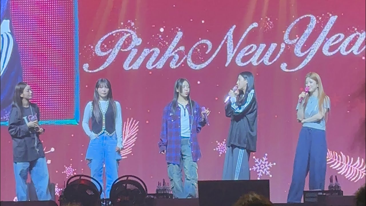 250220 APink Soundcheck - Second Ment | 에이핑크 사운드 체크 멘트 [Pink New Year Singapore]