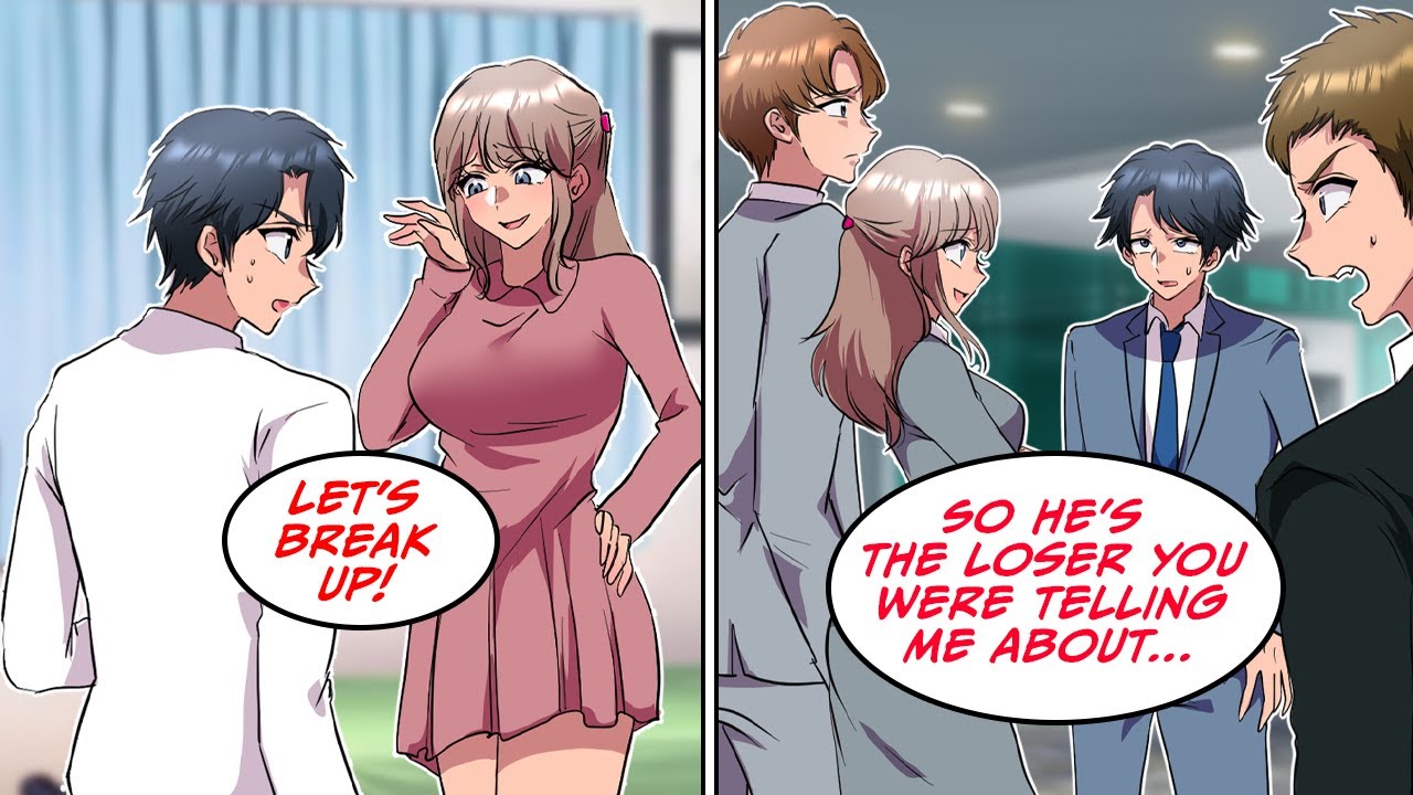 【RomCom】My girlfriend got a job at a really big company, but then…【Manga Dub】
