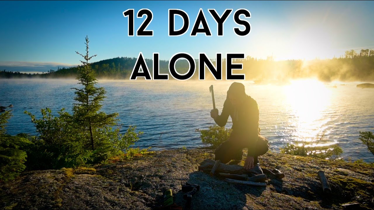 BECOMING WILD IN WABAKIMI - A Solo, 12 Day, 200km Journey - Part 1 Float Plane, Moose, Thunderstorm.