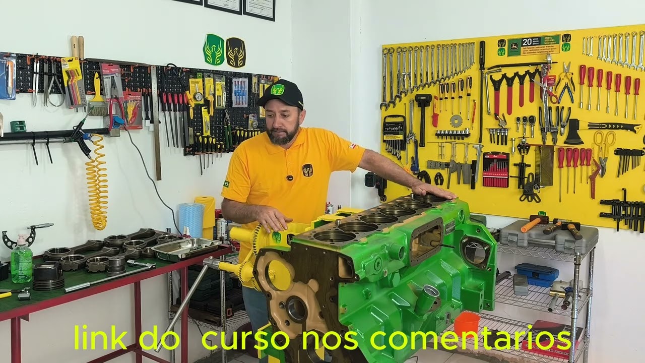 Torne se um Especialista em Reparação Motor 9L 8400R JOHN DEERE