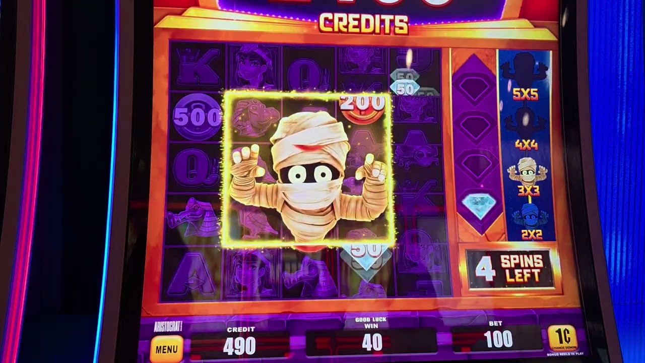 Spooky Link Mo' Mummy Bonus @hardrocktampa. 
