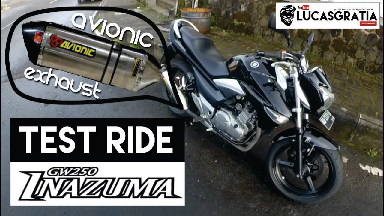 Ngebut Ngebutan di Tawangmangu pake Inazuma 250 with Avionic Exhaust Indonesia