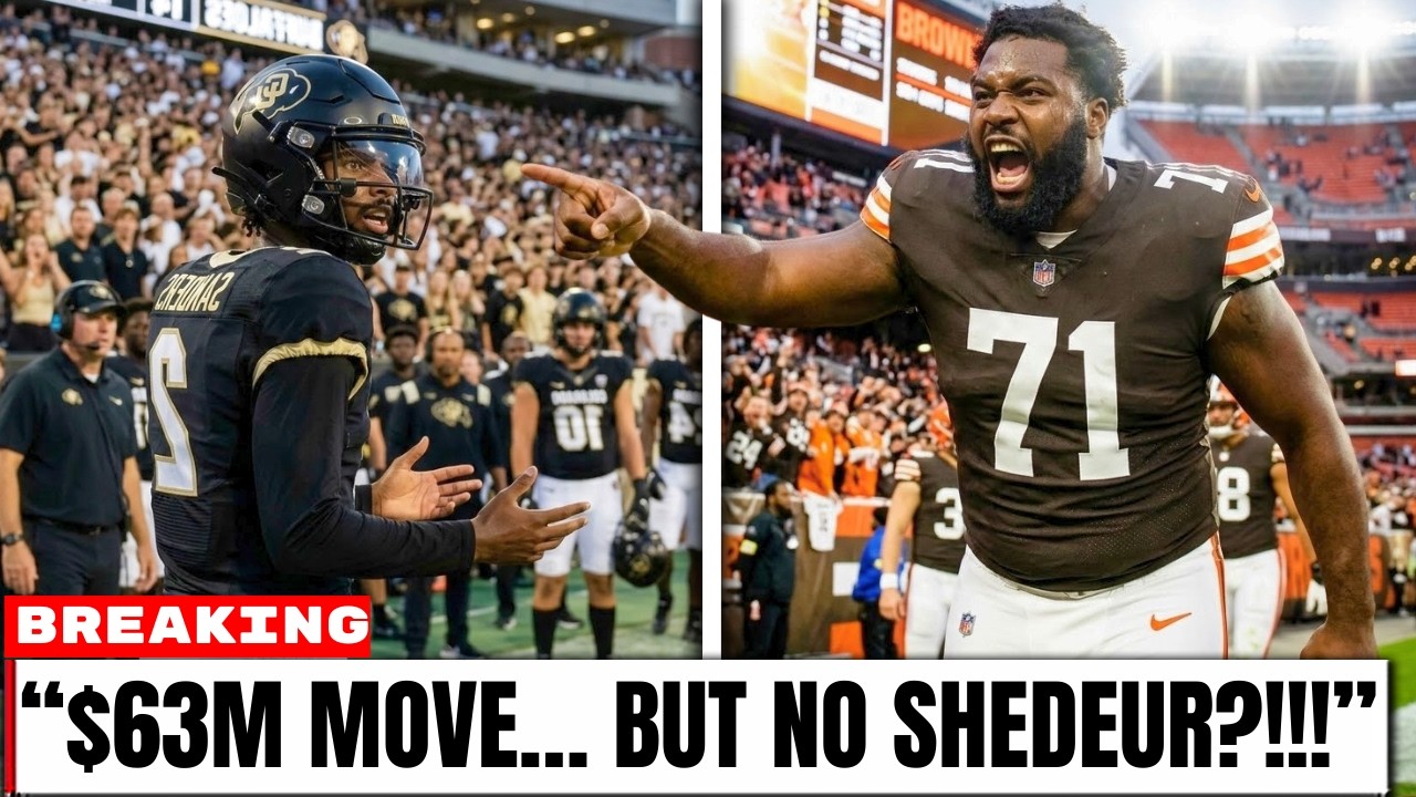 BREAKING: Browns Send Strong Message To NFL With $63M Titus Howard Move Without Shedeur Sanders!