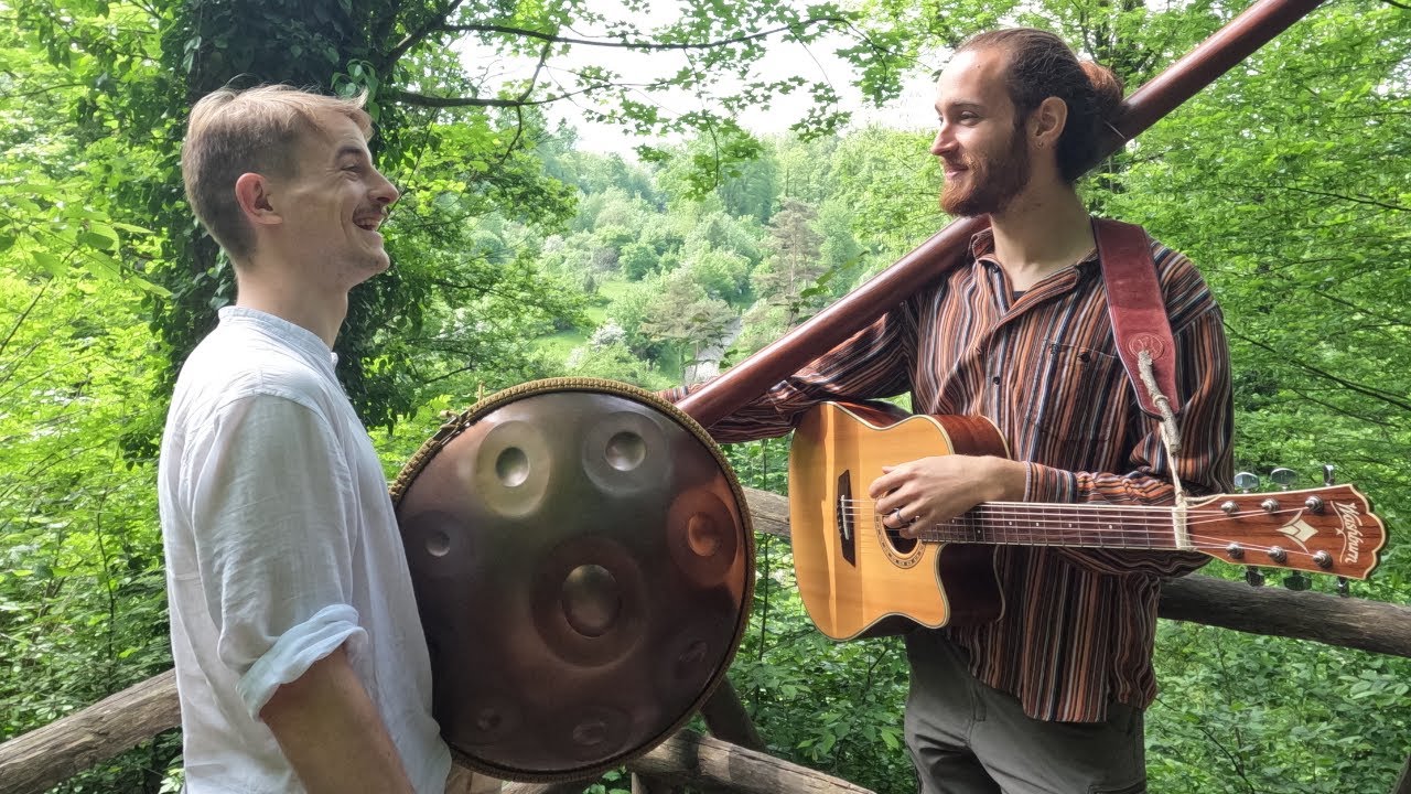 Handpan, didgeridoo and guitar