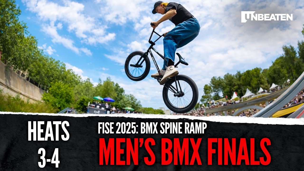 BMX | Финал FISE 2025 - BMX Spine Ramp, мужские заезды 3-4