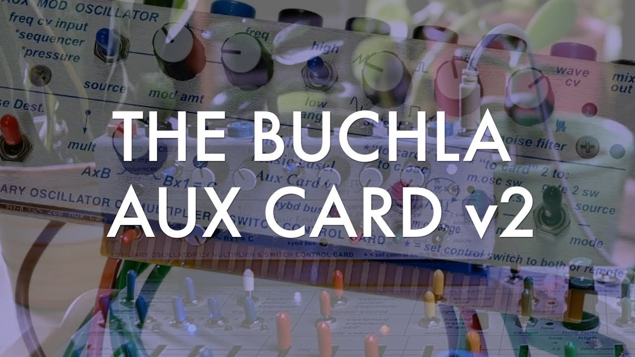 The Buchla Music Easel Aux Card v2