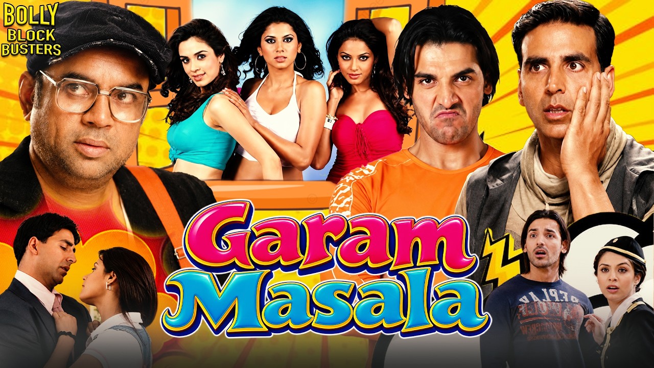 Garam Masala | Hindi Full Movie l Akshay Kumar | John Abraham | Paresh Rawal | Hindi Comedy Movies