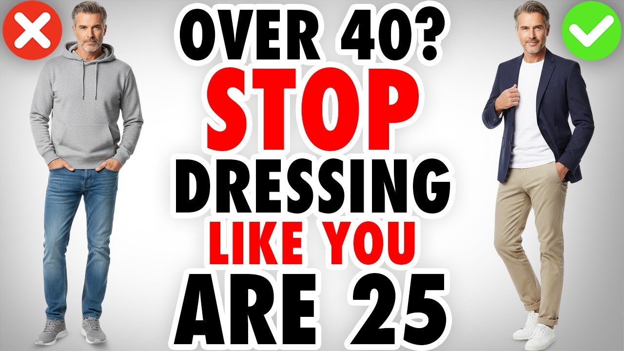 15 OUTDATED Clothing Items Men Over 40 Should REPLACE Right Now!