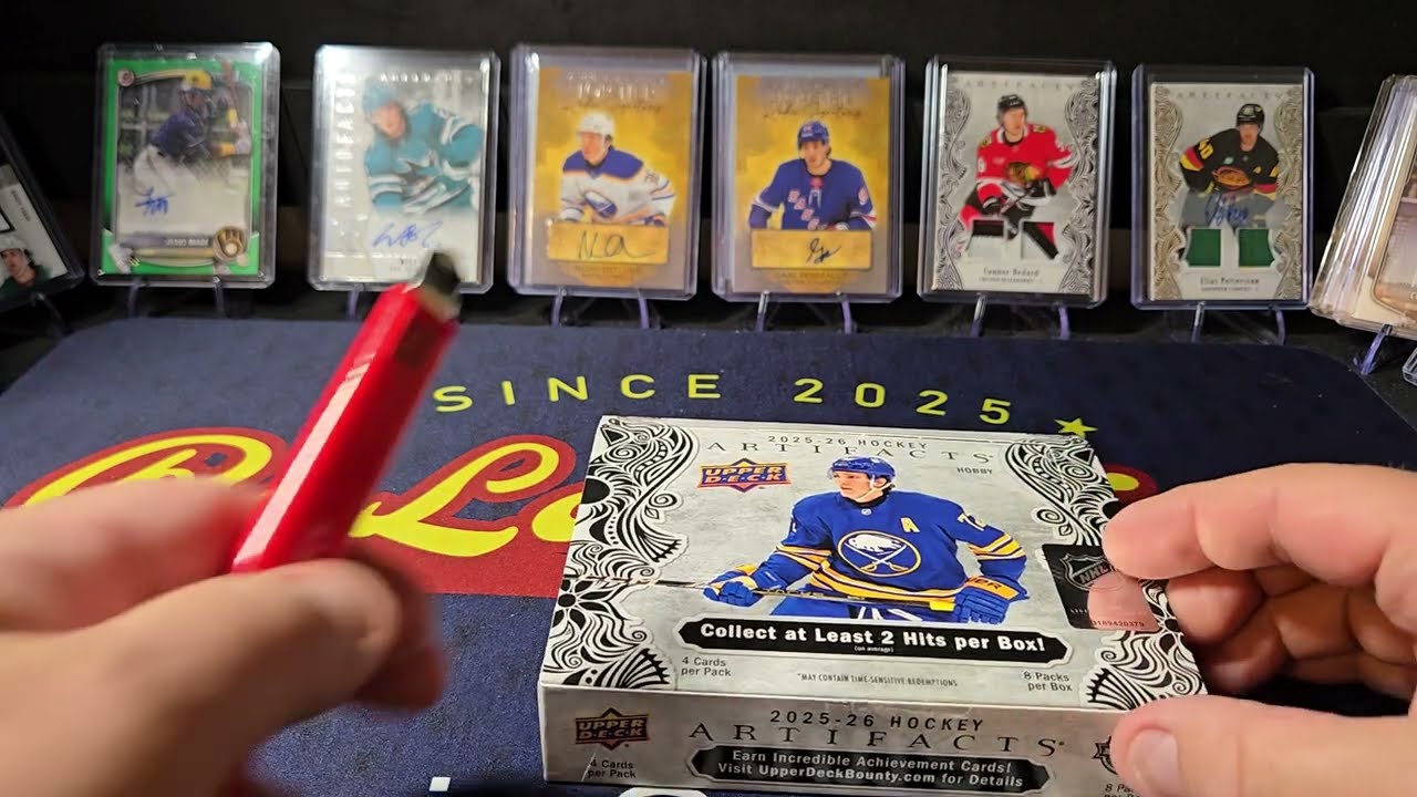 Back to 2025-26 Upper Deck Artifacts. I Got Something New!!!