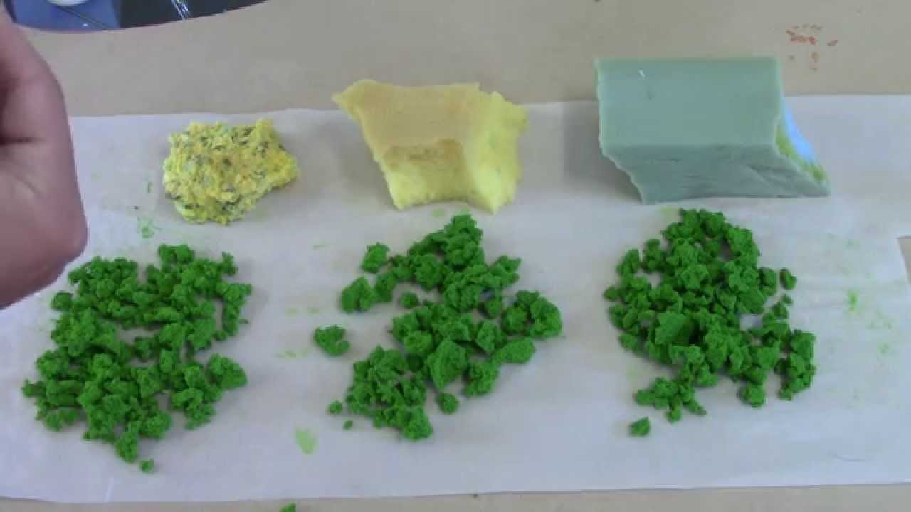 Clump Foliage - Foam Type & Quantity