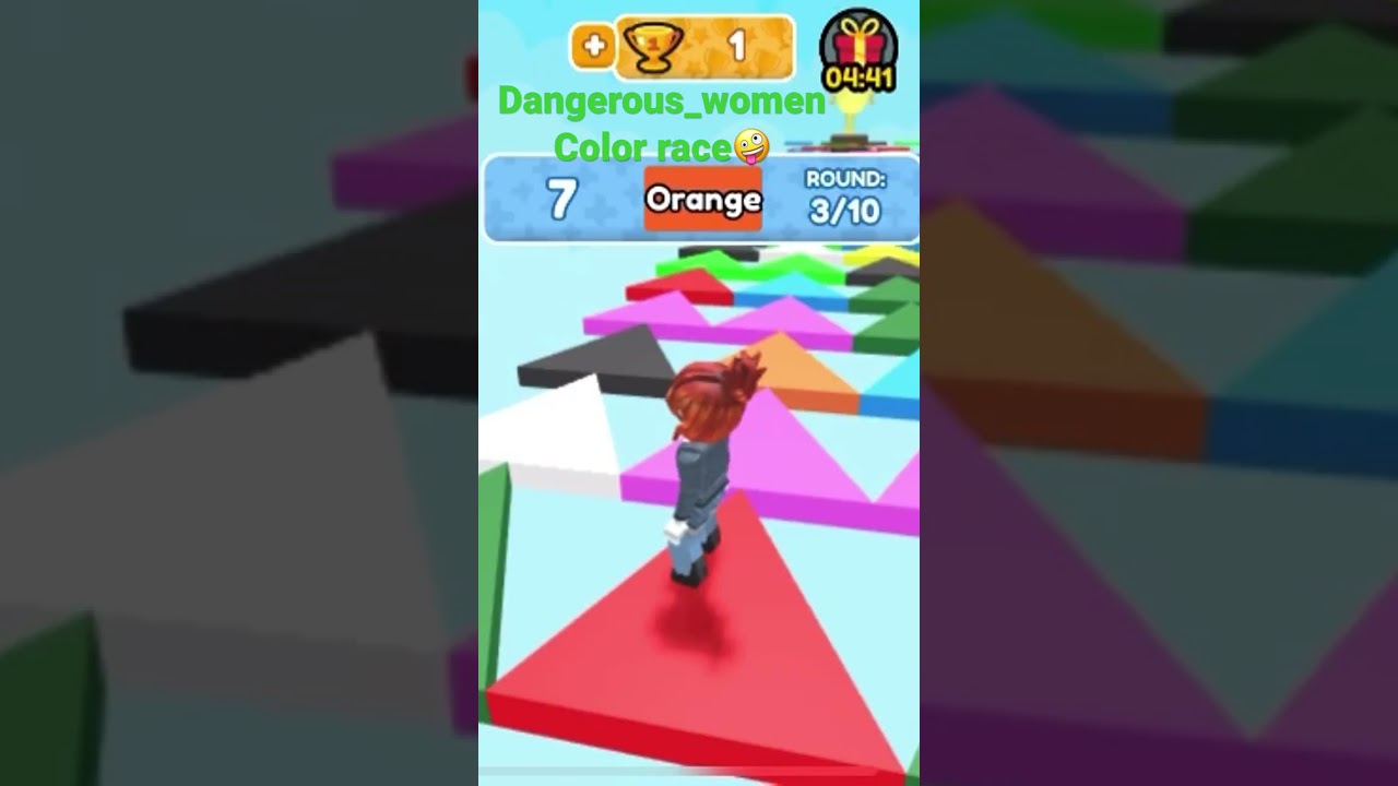 Color Race 🤪first try💪 