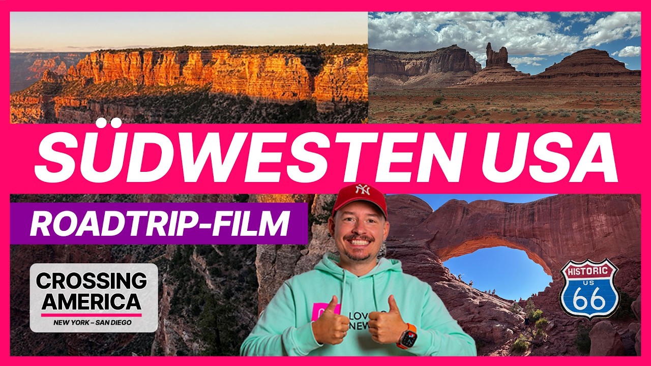 Südwesten USA Roadtrip 🇺🇸 Highlights, National Parks & Tipps (Start + Ende NYC)
