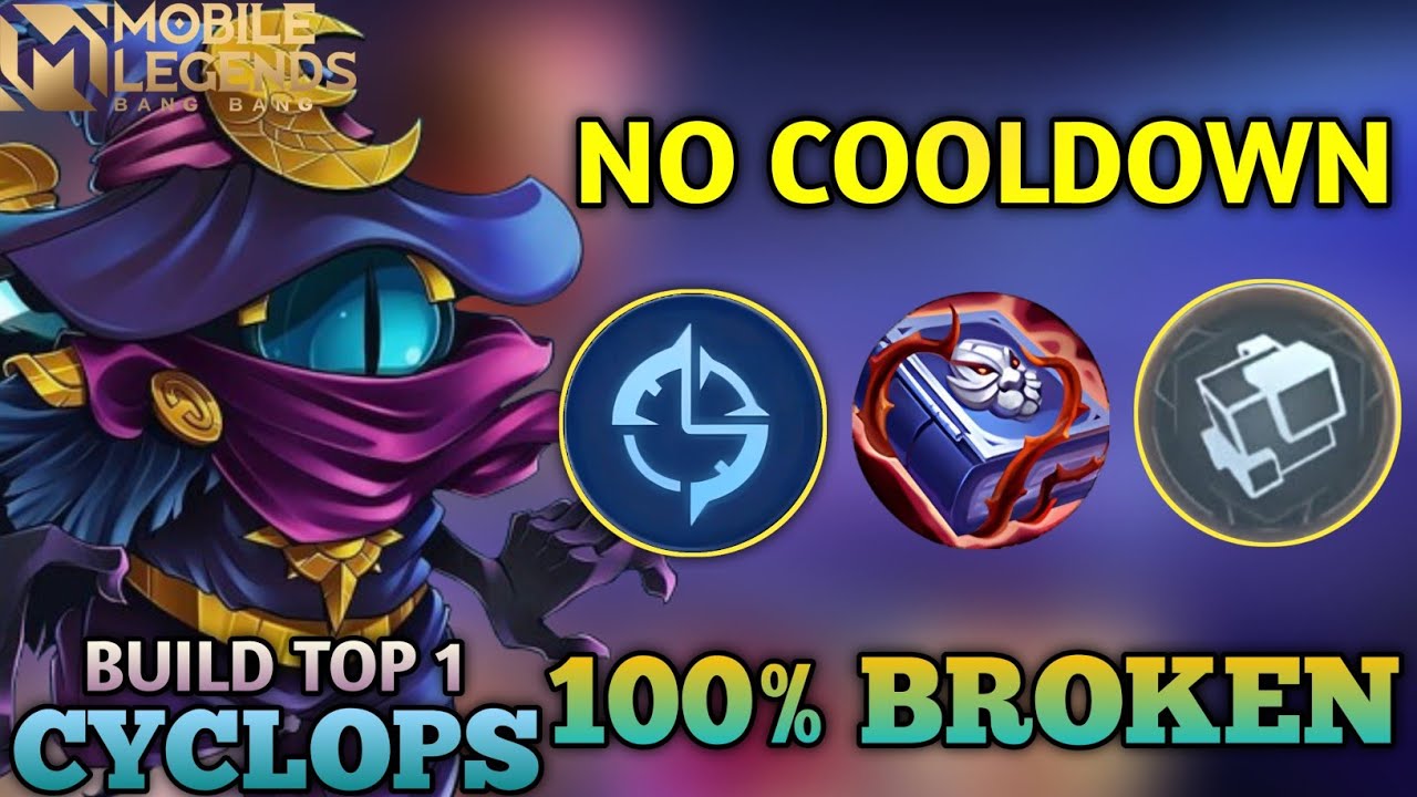 2X MANIAC🔥HARDGAME AWAL SEASON LAWAN HERO META + HERO COUNTER | BEST BUILD CYCLOPS - Mobile Legends