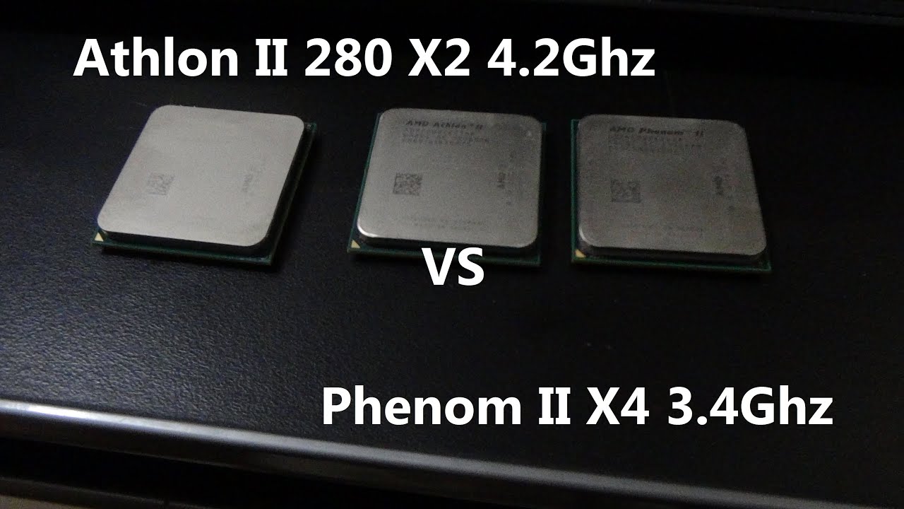 Athlon II X2 4.2Ghz VS Phenom II X4 3.4Ghz