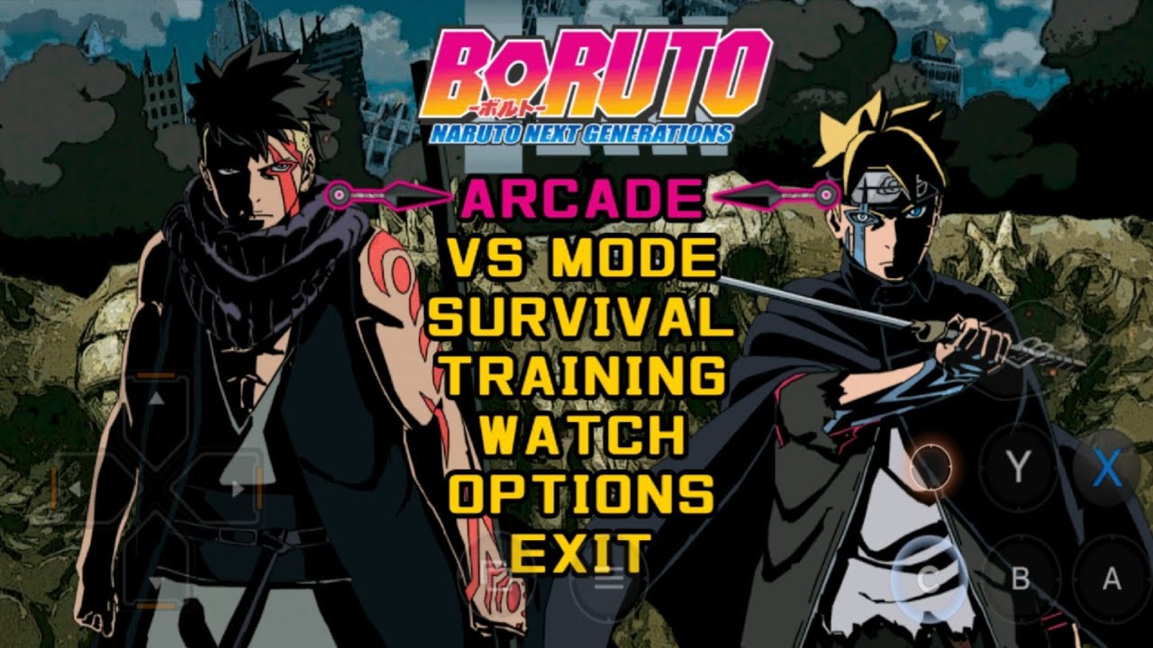 BORUTO: NNG V2 MUGEN (Exagear Android)