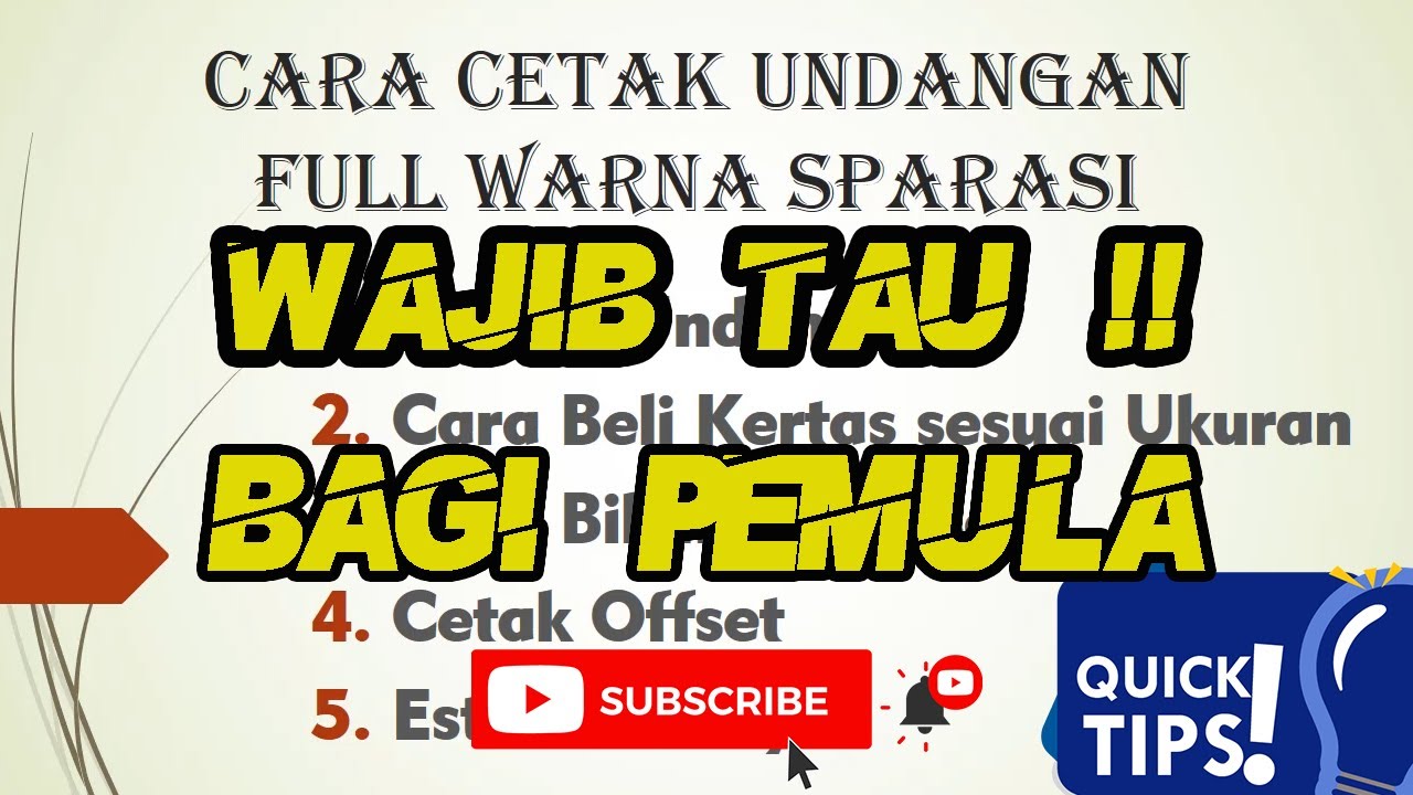 CARA CETAK UNDANGAN FULL WARNA (COLOUR) DI MESIN OFFSET