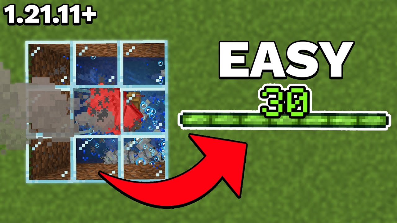 EASY SILVERFISH XP FARM MINECRAFT 1.21.11+ TUTORIAL!