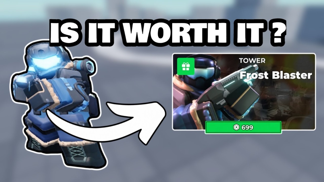Frost Blaster Full SHOWCASE | TDS - Tower Defense Simulator