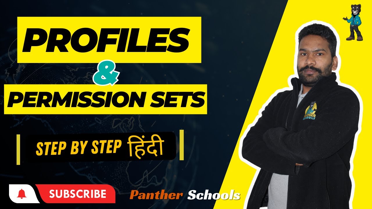 DAY13 - How the Profiles & Permission Sets works in @salesforce with @sfdcpanther #pantherschools