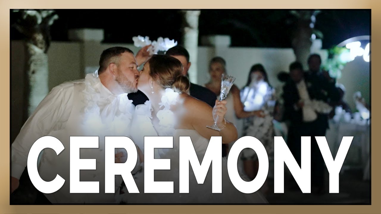Henderson Beach State Park Wedding Ceremony in Destin | Catherine + Hamilton | Florida Wedding V...