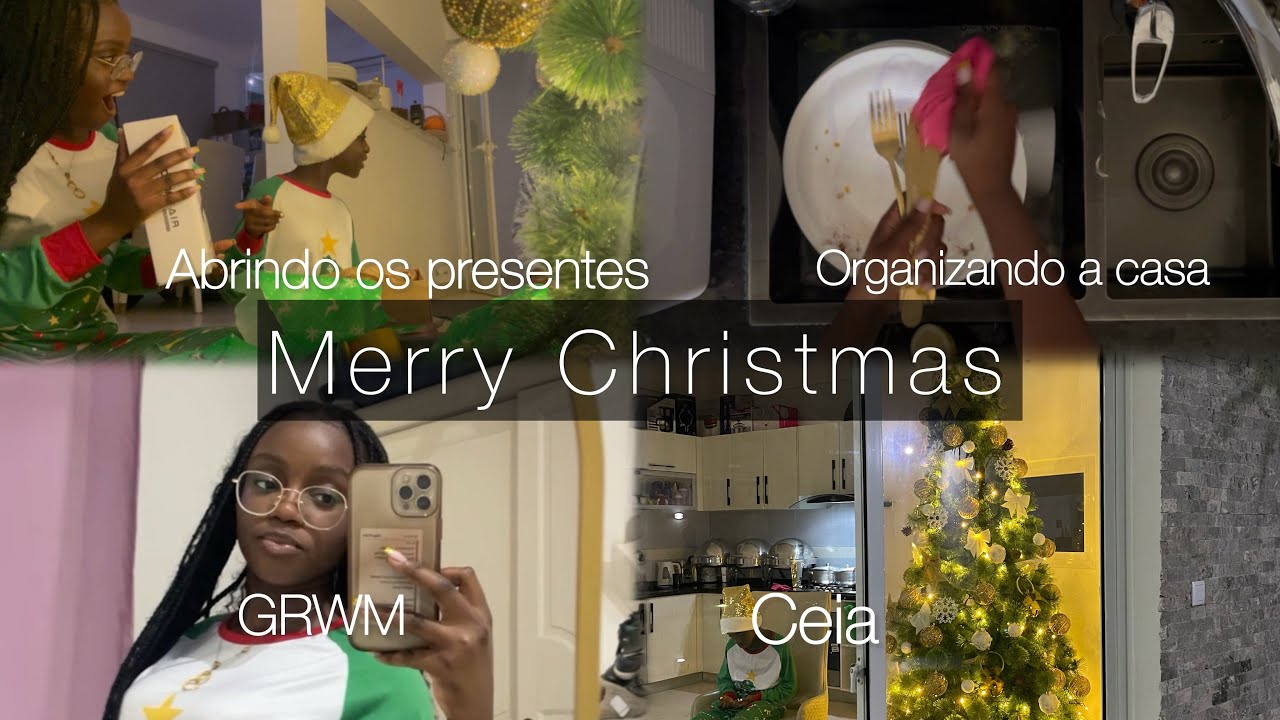 Vlog | Natal - preparativos , GRWM , ceia , presentes…🎄❤️