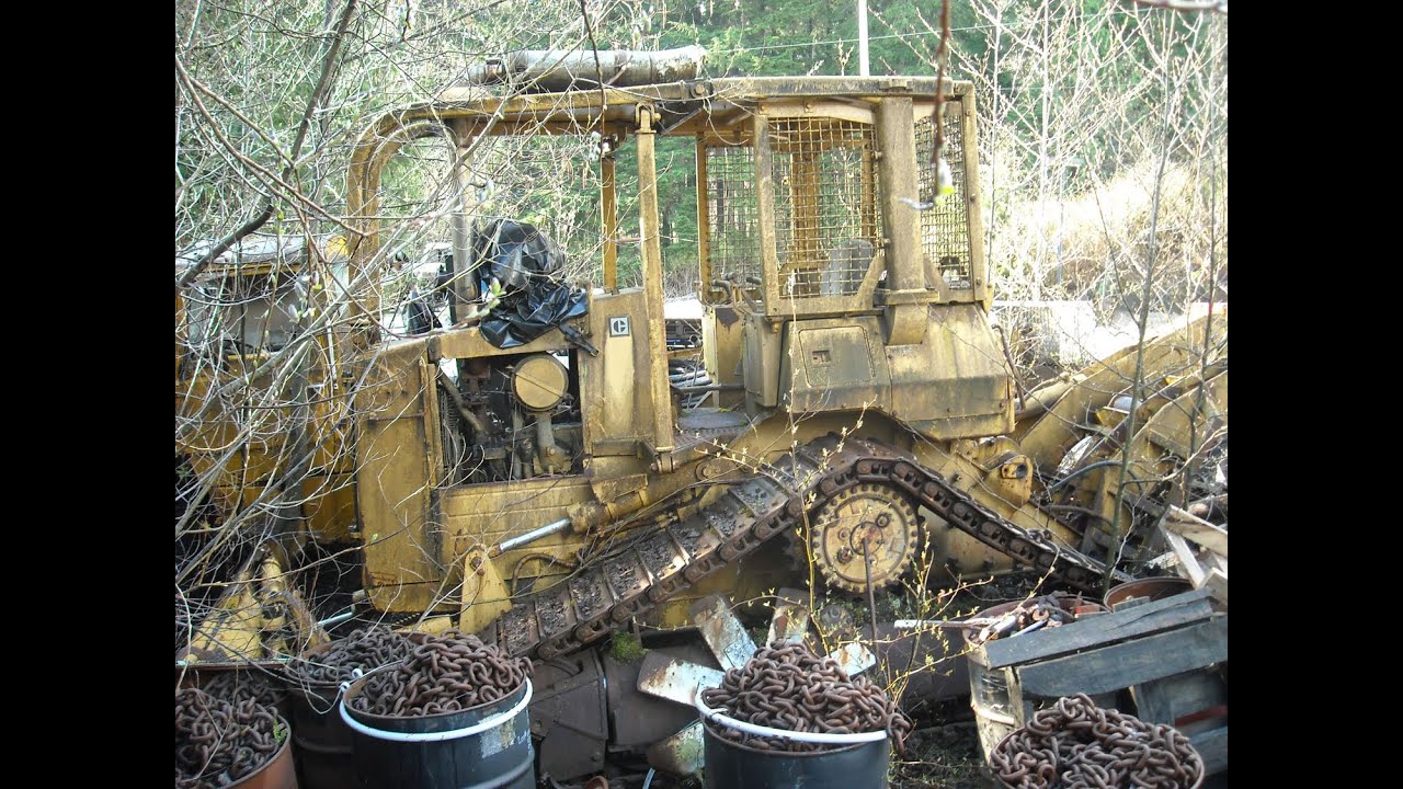 Cat D4H Track Skidder