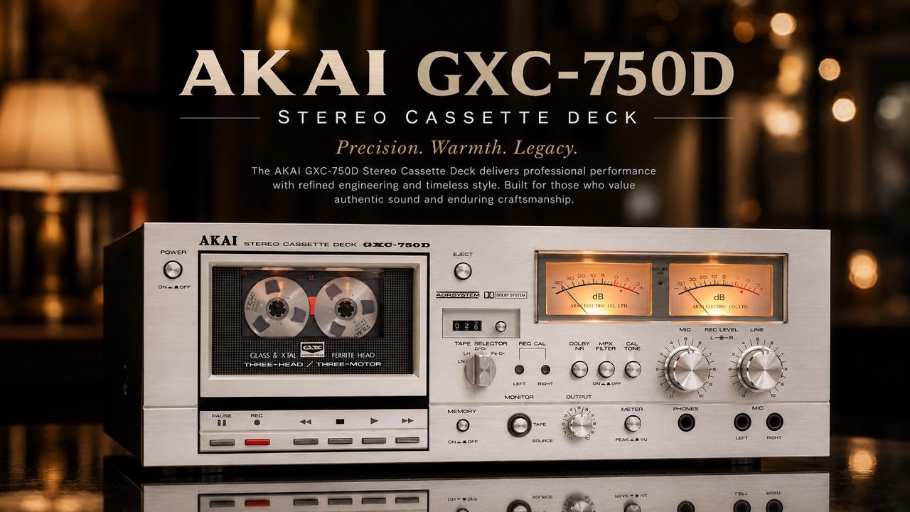 Akai GXC-750D Test for eBay