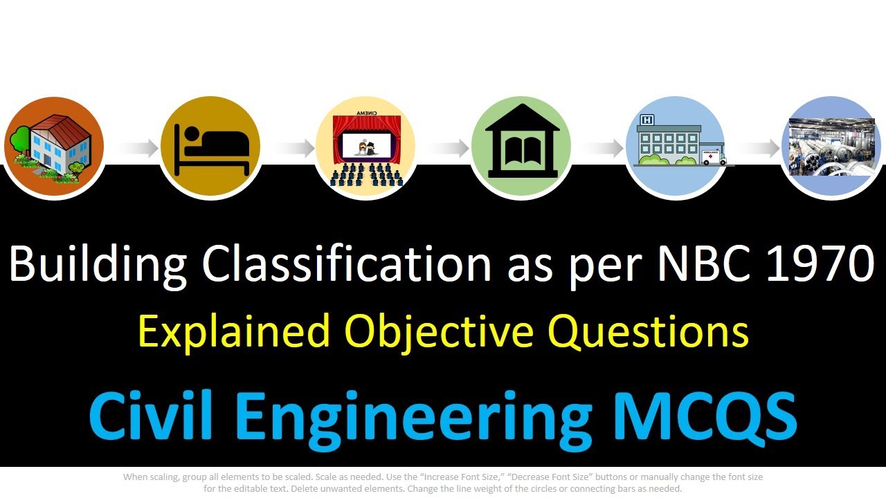 Building Classification as per National Building Code | Objective Questions | Building Construction