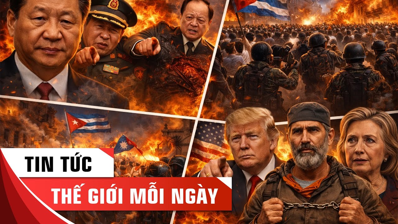 TIN NÓNG NGÀY 10/2: CUBA TRONG CƠN HẤP HỐI - IRAN NỘI CHIẾN - TRUNG QUỐC CHIA RẼ | TIN MỚI 24H