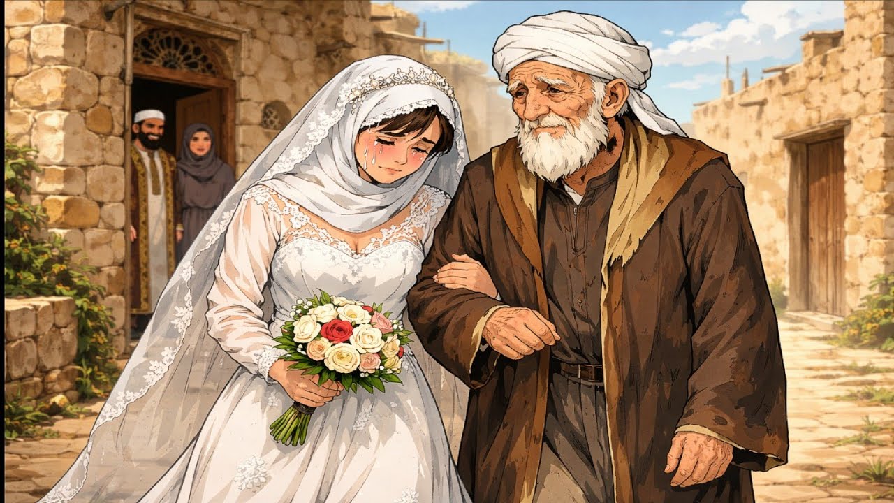قصة  فتاة يتيمة قرر عمها تزويجها بعجوز … و حدث يوم الزفاف ما غير كل شيئ!