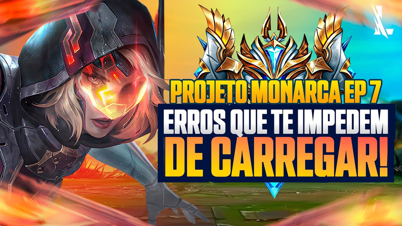 ERROS QUE TE IMPEDEM DE CARREGAR (E COMO CORRIGIR) | PROJETO MONARCA EP.7 LoL Wild Rift
